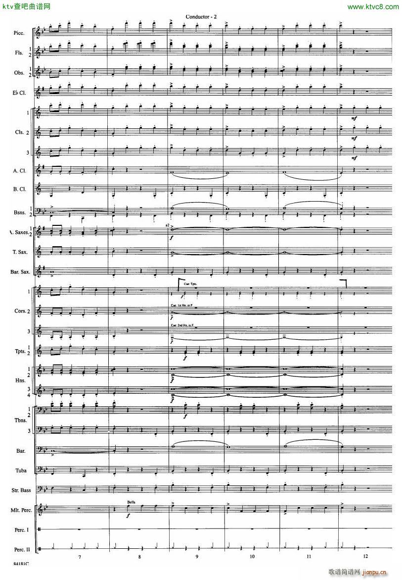 Anderson Sleigh Ride full score(V)3
