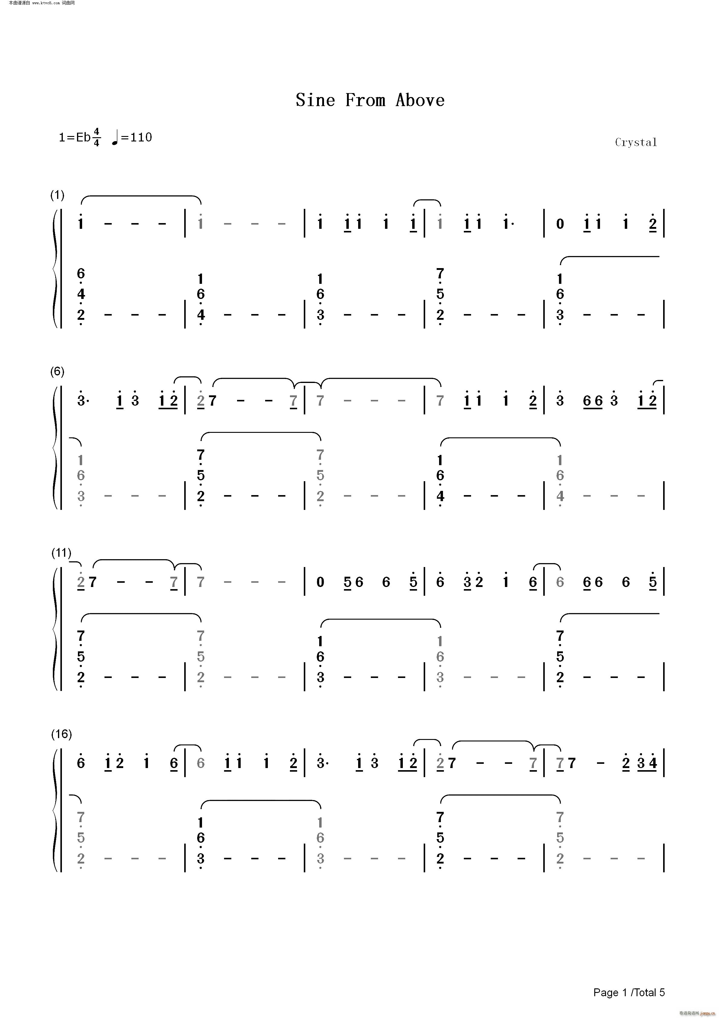 Sine From Above Lady Gaga ft Elton John(V)6
