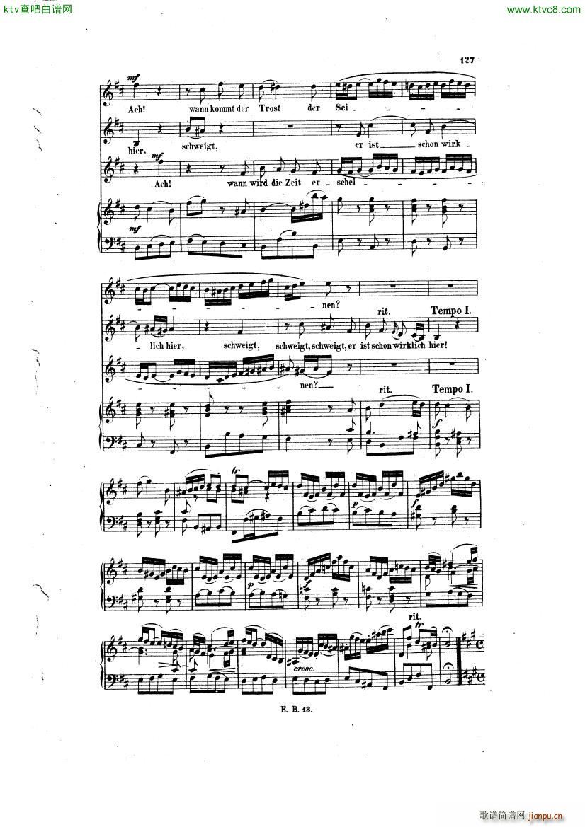 Bach JS BWV 248 Christmas Oratorio No 51 53(V)8
