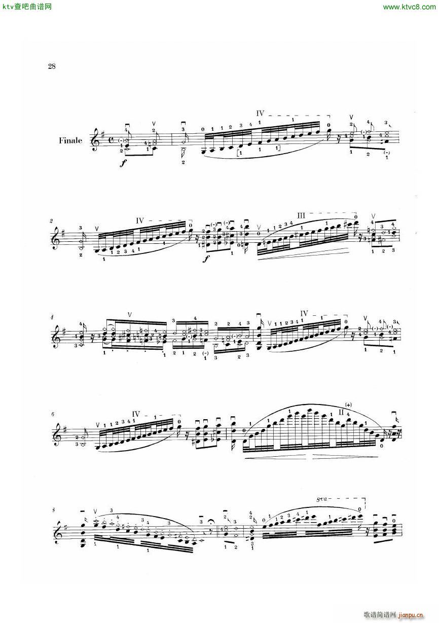 H W Ernst 6 Polyphonic Studies(V)27