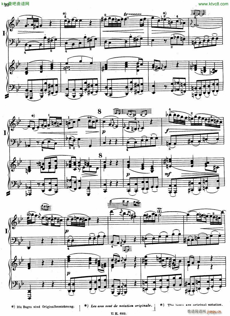 Bach JS BWV 1052 Keyboard Concerto in d ed R ntgen(V)21
