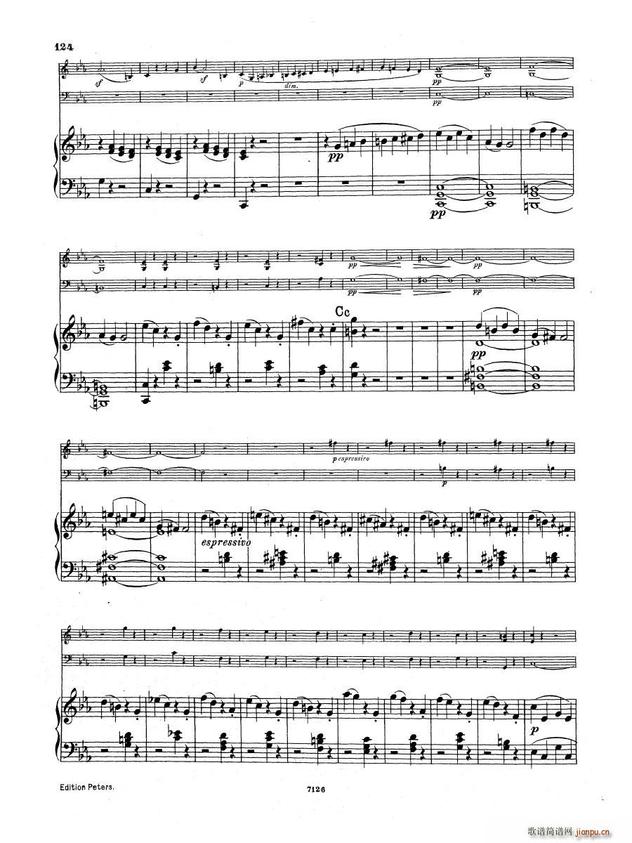 Beethoven op 1 no 3 Piano Trio(V)36
