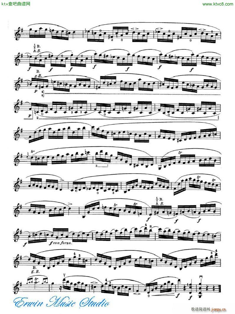 _ 24׾Pierre Rode 24 Studi Per violino 01 08(ʮּ)6