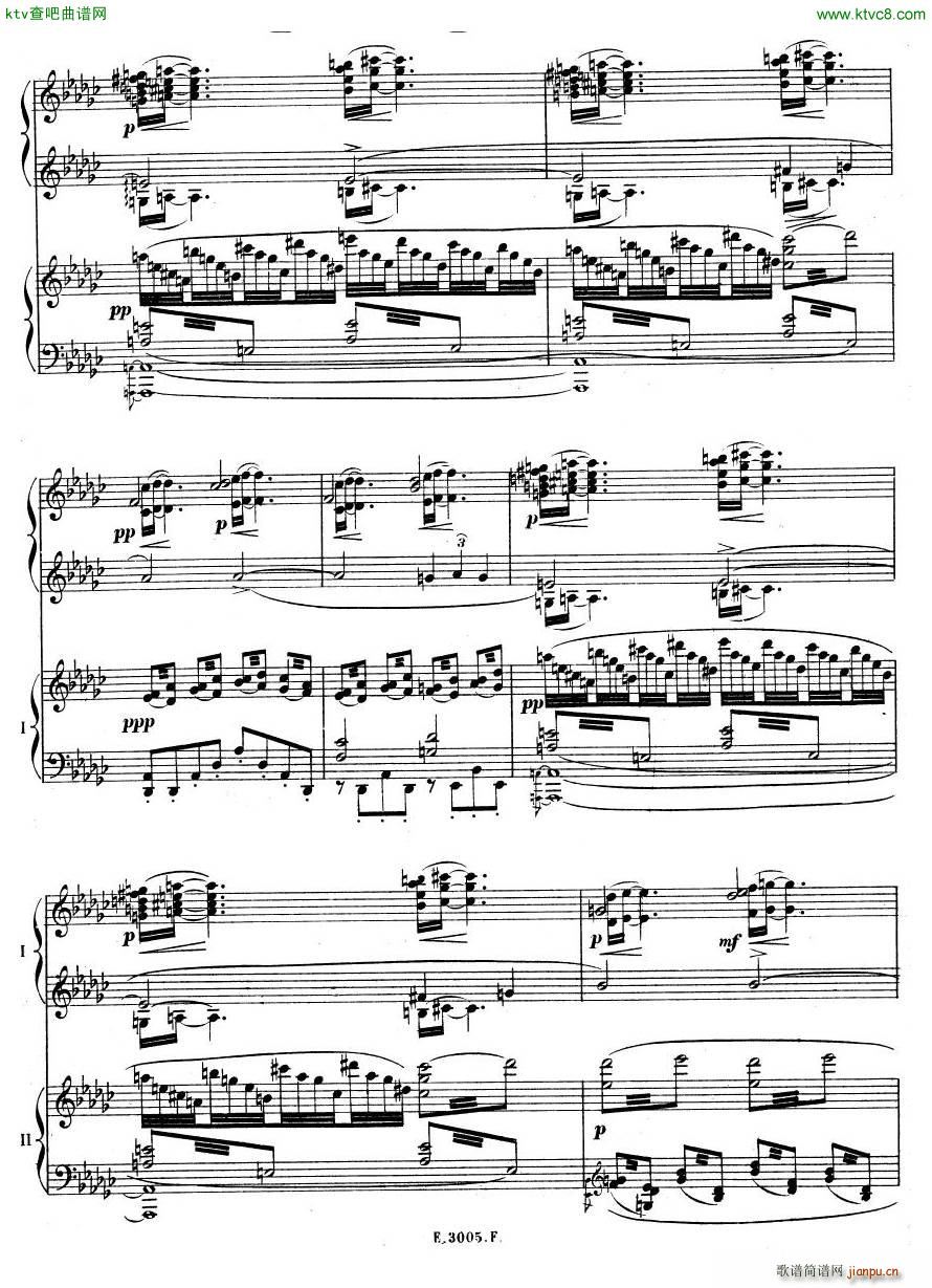 Debussy Ravel 3 Nocturnes 2pno(V)43
