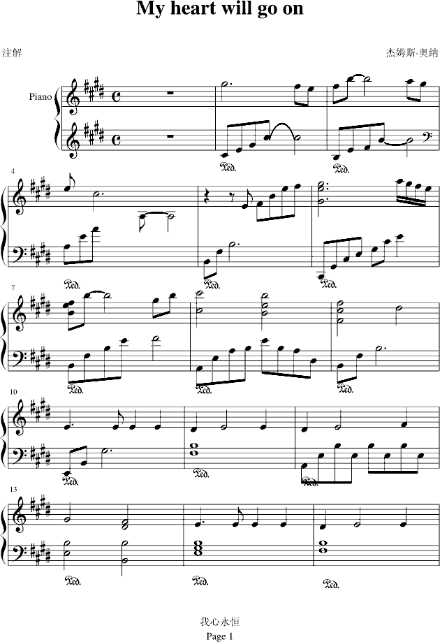 My heard will go on(V)1