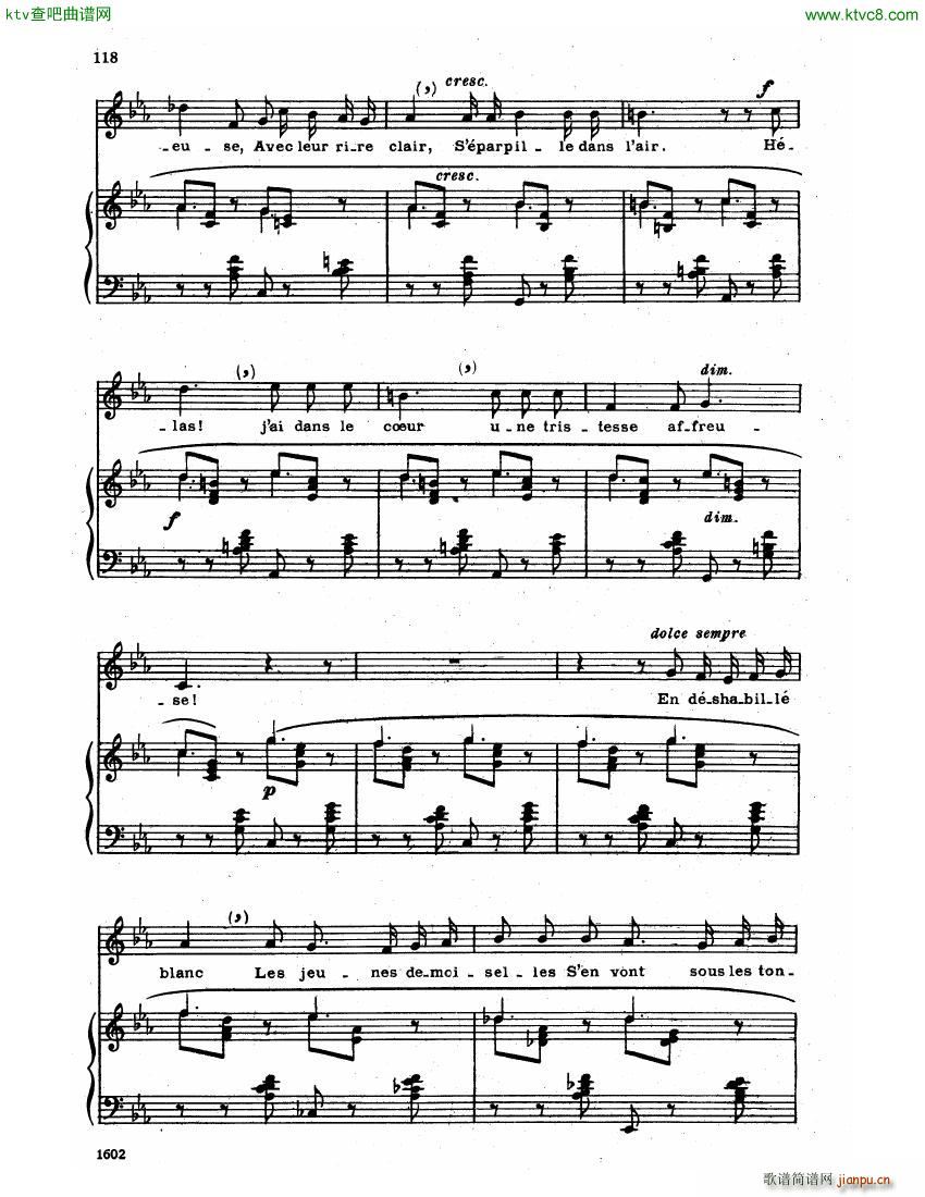 Faure 30 Songs (V)9