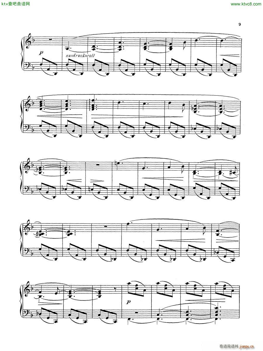 D Albert op 16 no 1 2 Waltz and Scherzo(V)28