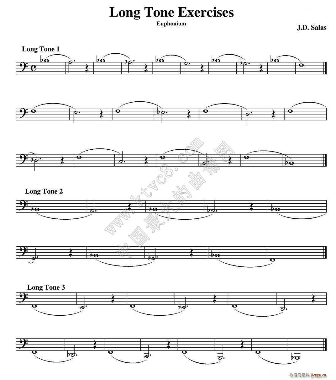 Long Tone Exercises ̖̲x(ʮּ)1