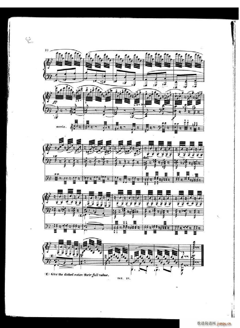 Czerny Etudes de la velocite book II(V)8