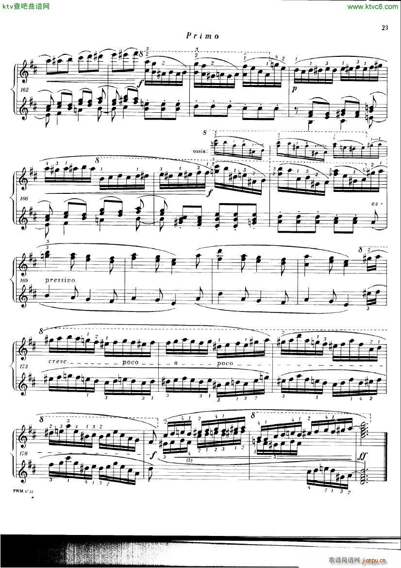 Chopin ekier variations in D(V)21