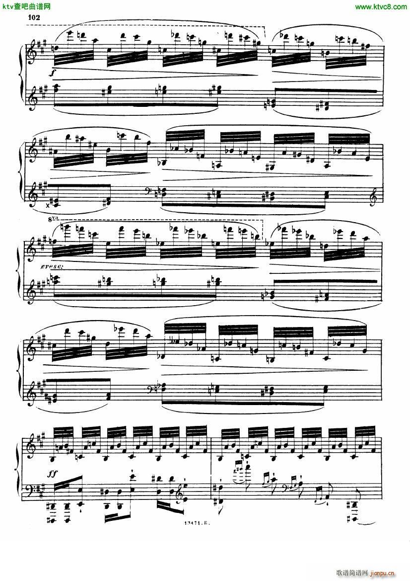 Alkan op 39 12 Etudes in Minor Keys no 10(V)11