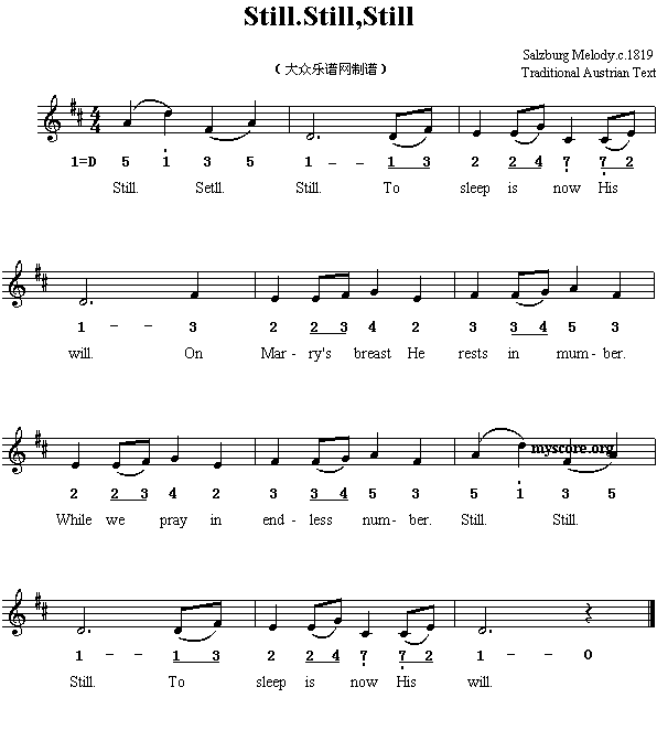 Ӣă裺Still,Still,Still,()1