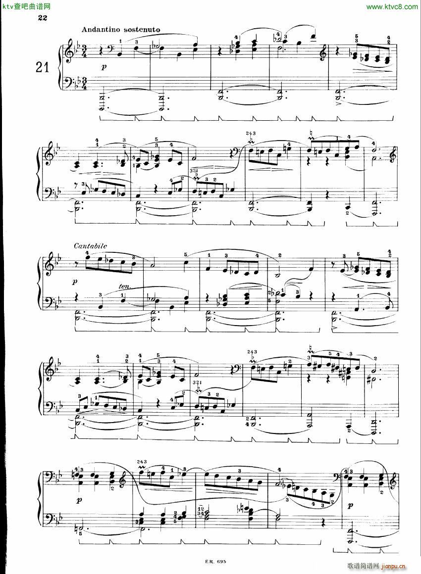 Busoni op37 Twenty Four Preludes (V)14