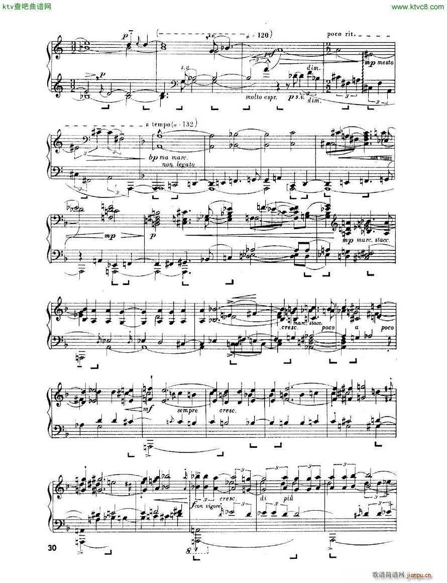 Enescu op 24 No 3 Piano sonata No 3(V)30