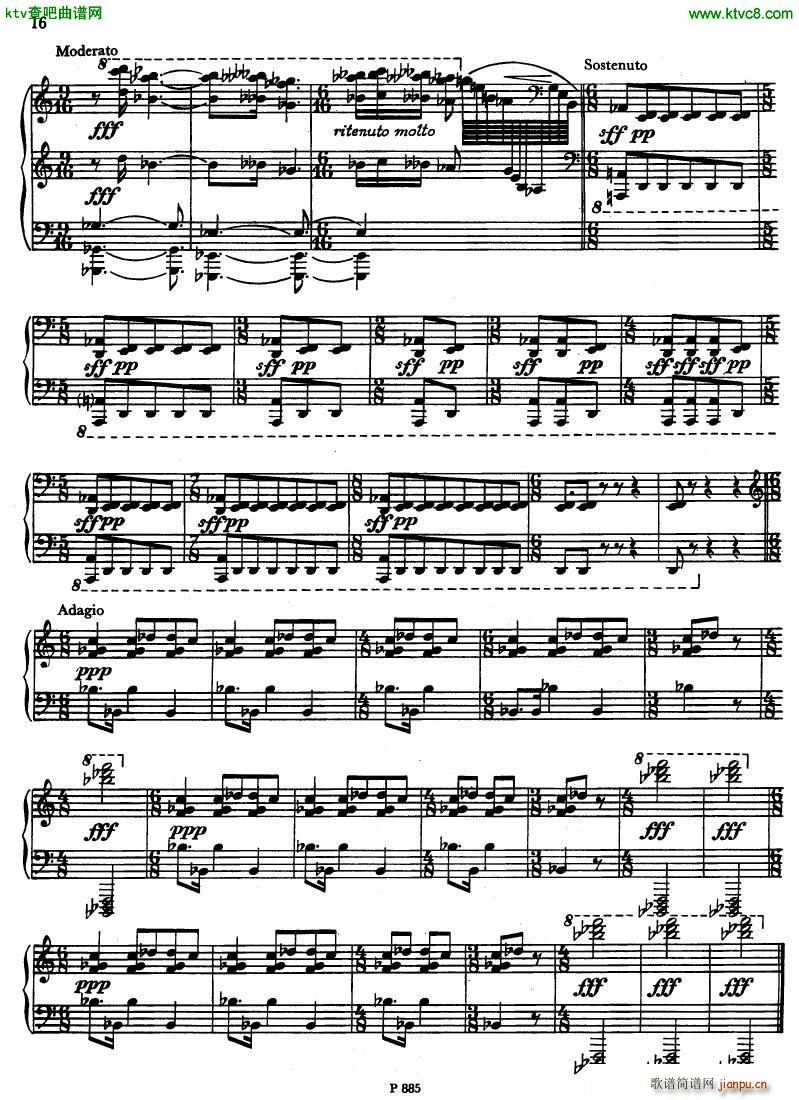 Fiser piano sonata no 4(V)14