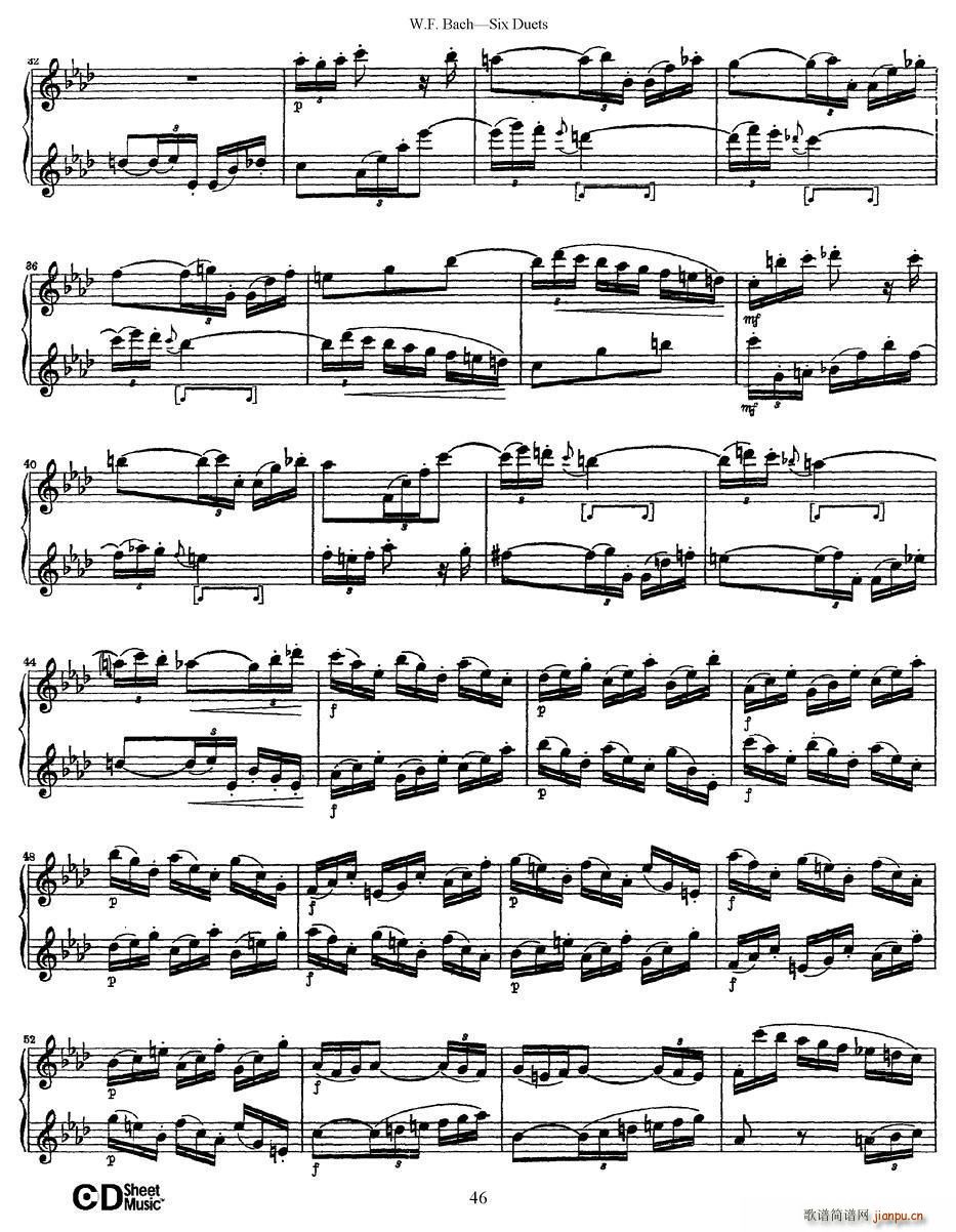 Six Duets 6׶ 4(V)5
