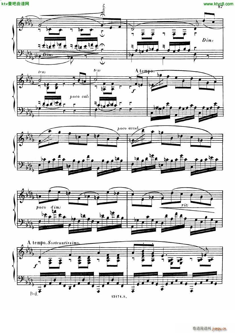 Alkan op 39 12 Etudes in Minor Keys no 9(V)14