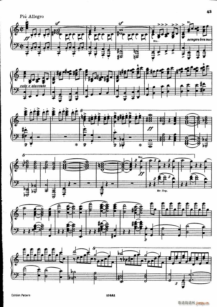 Brahms op 68 Singer Symphonie Nr 1(V)42