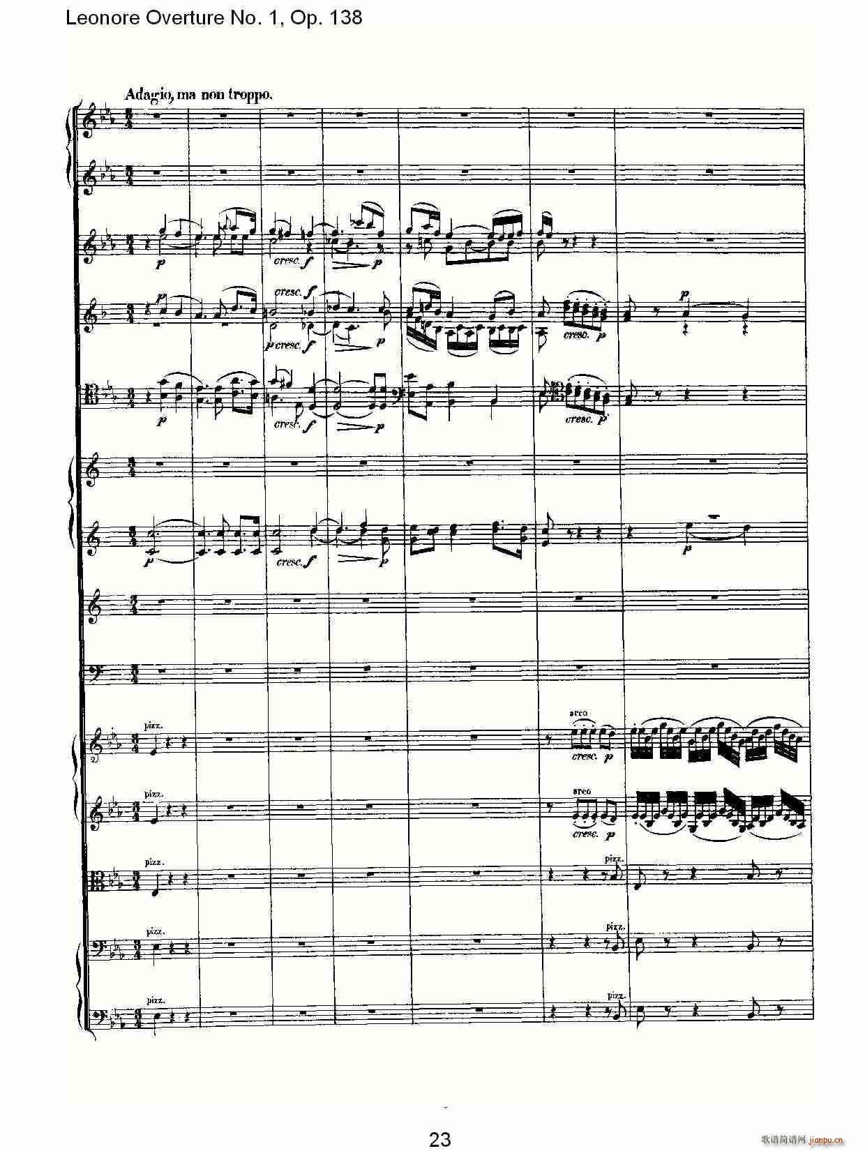 Leonore Overture No. 1, Op. 138(ʮּ)23