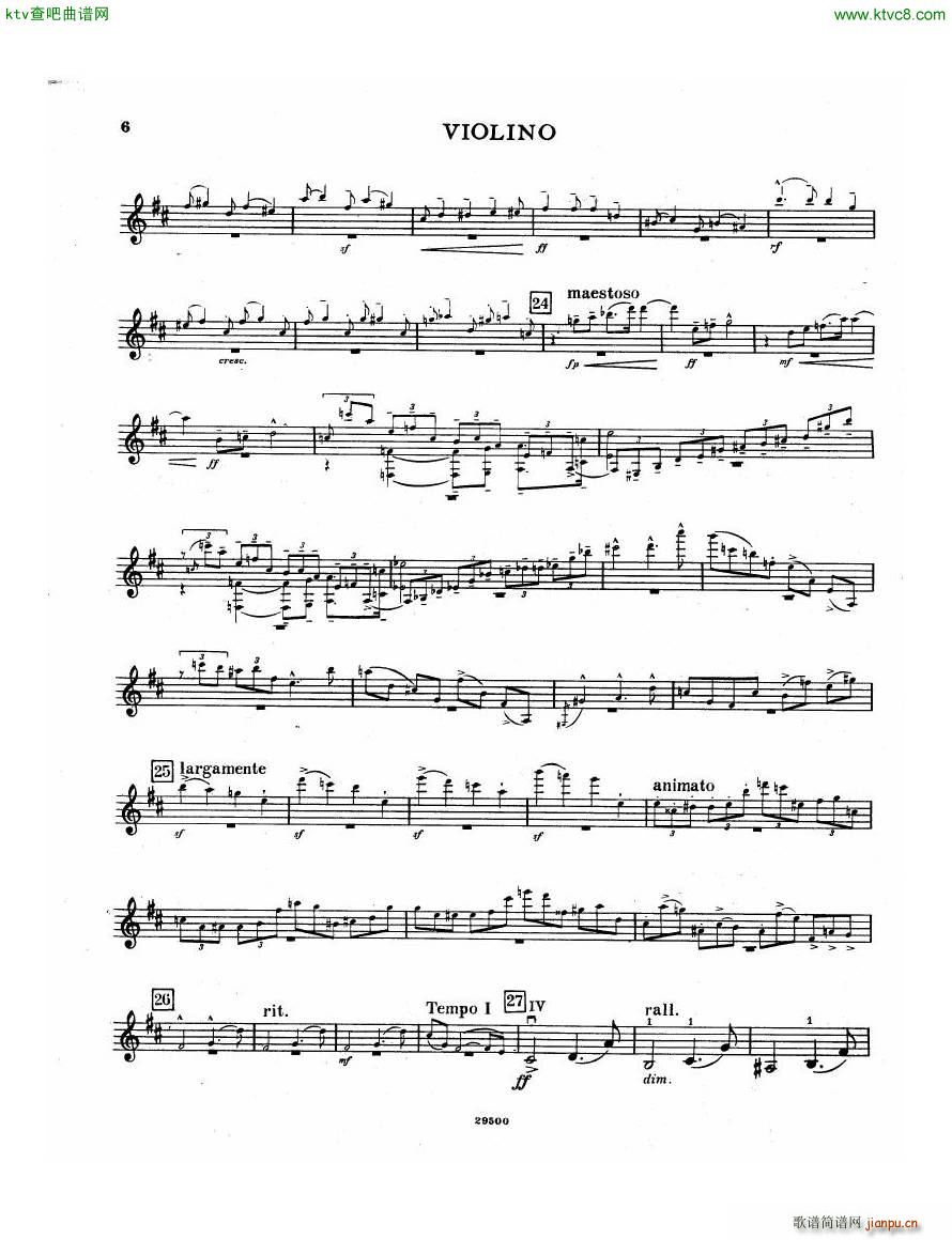 Elgar Violin Concerto Vn(V)6