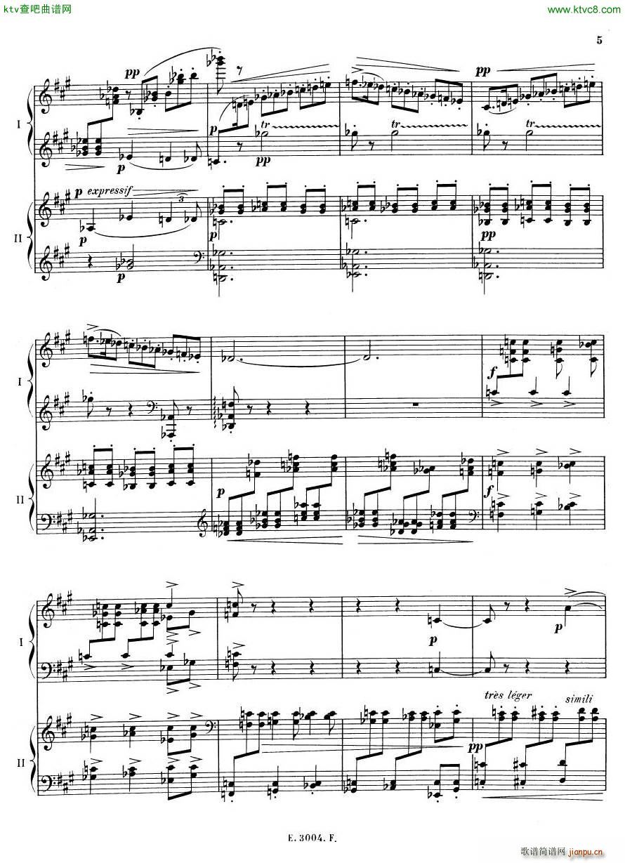 Debussy Ravel 3 Nocturnes 2pno(V)13
