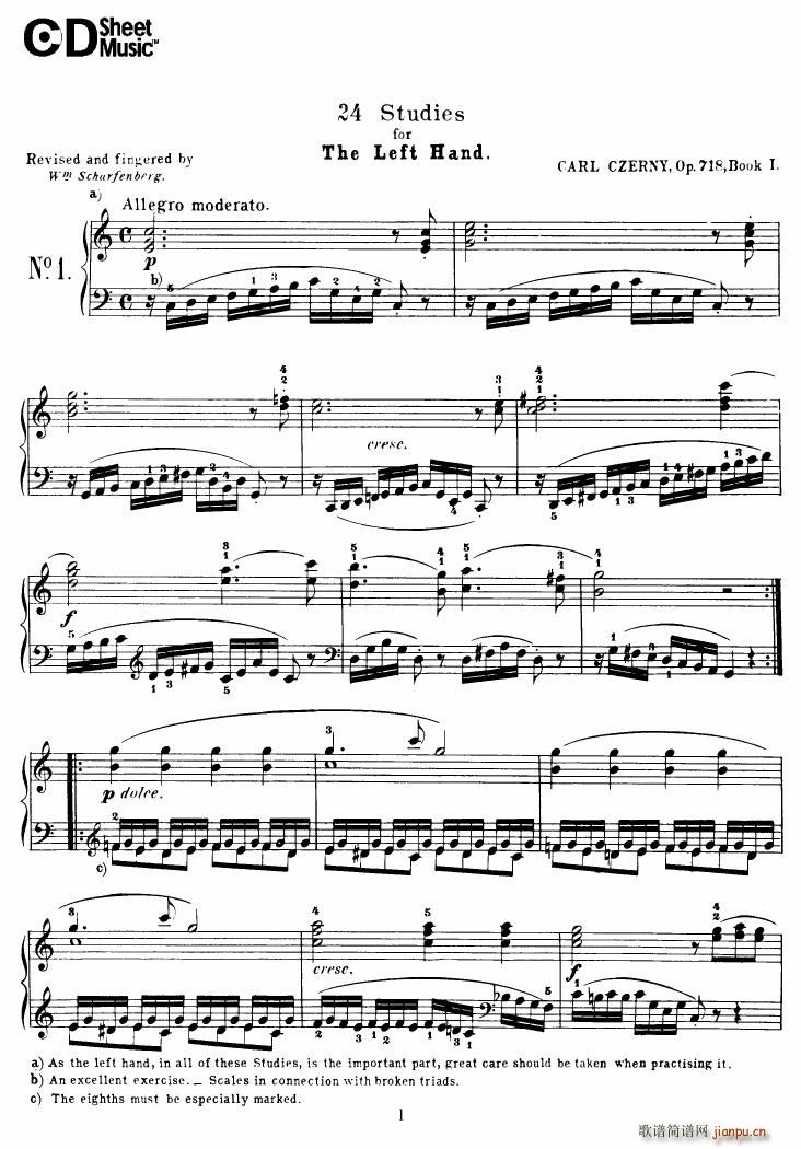 Left Hand Etudes(V)1