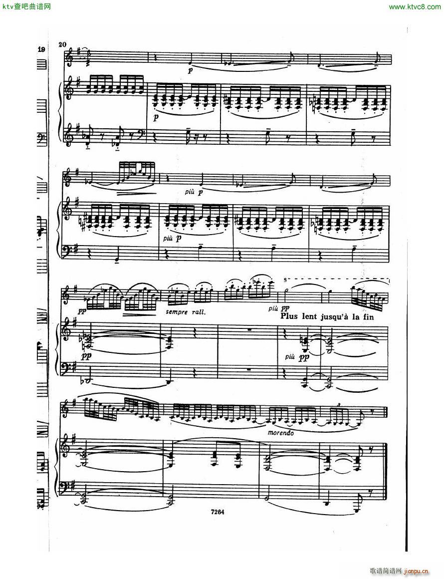 Debussy Violin Sonata Pn(V)19