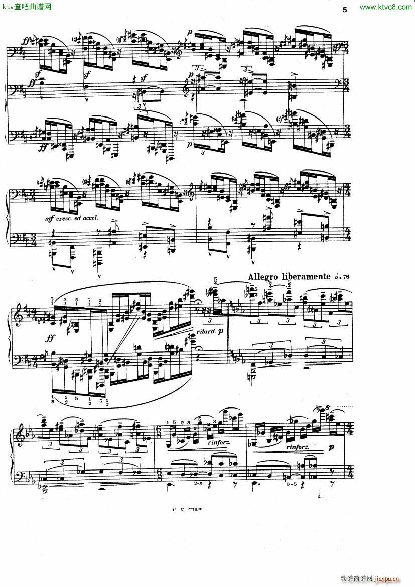 Sonata No 6 Op 13(V)3