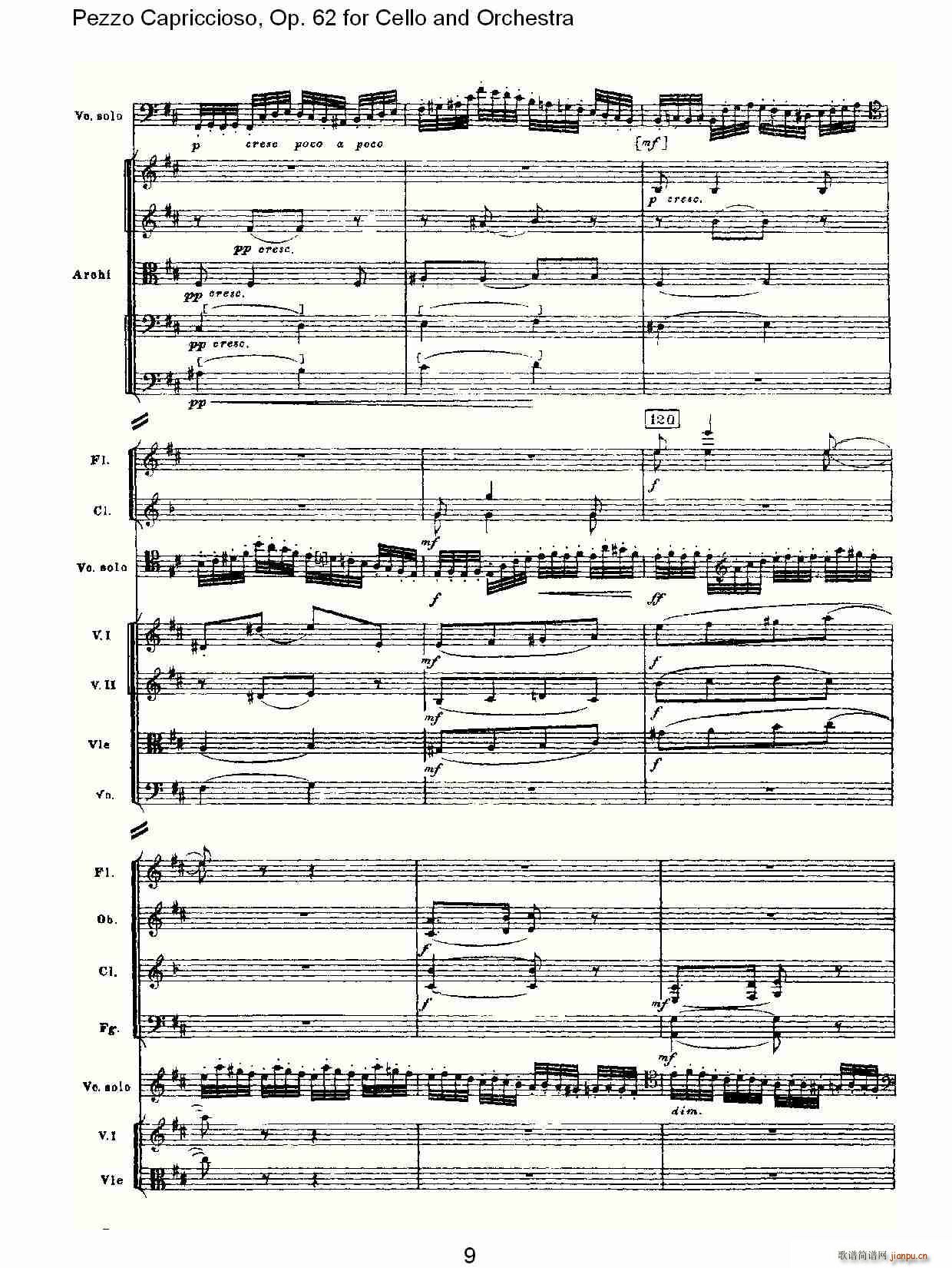 Pezzo Capriccioso, Op.62(V)9