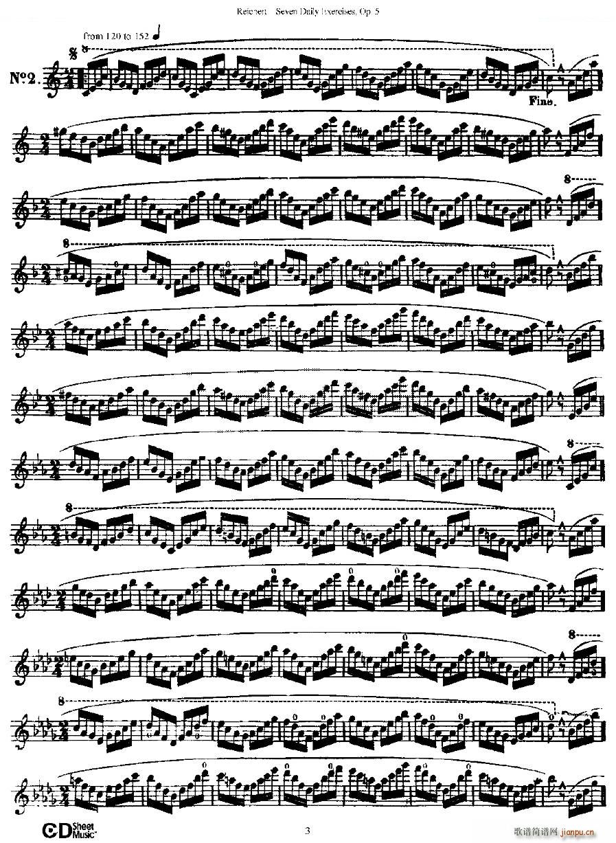 Seven Daily Exercises Op 5 ÿվ Ʒ5̖ ~(ʮּ)3