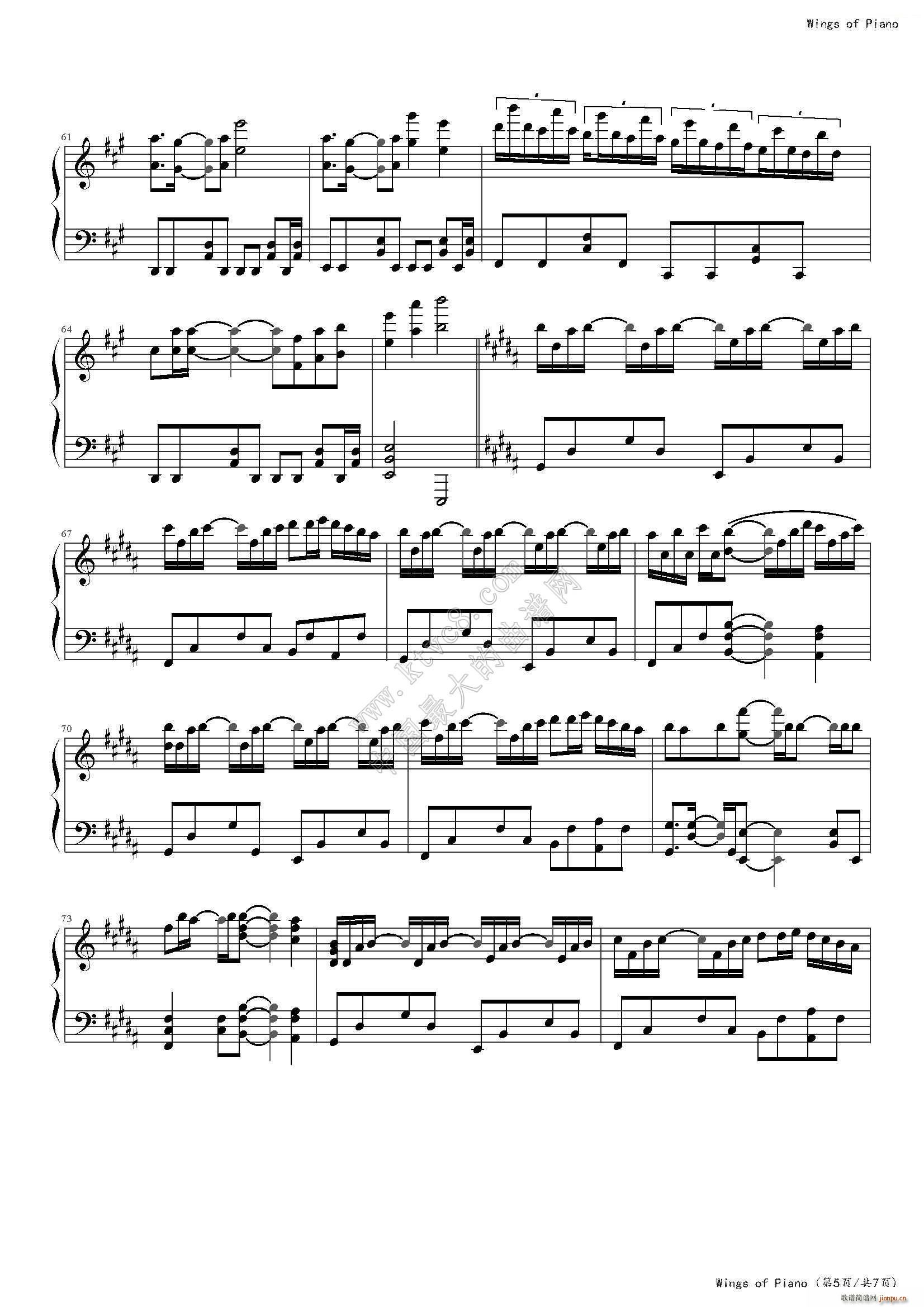 Wings Of Piano ҵL˳(V)7