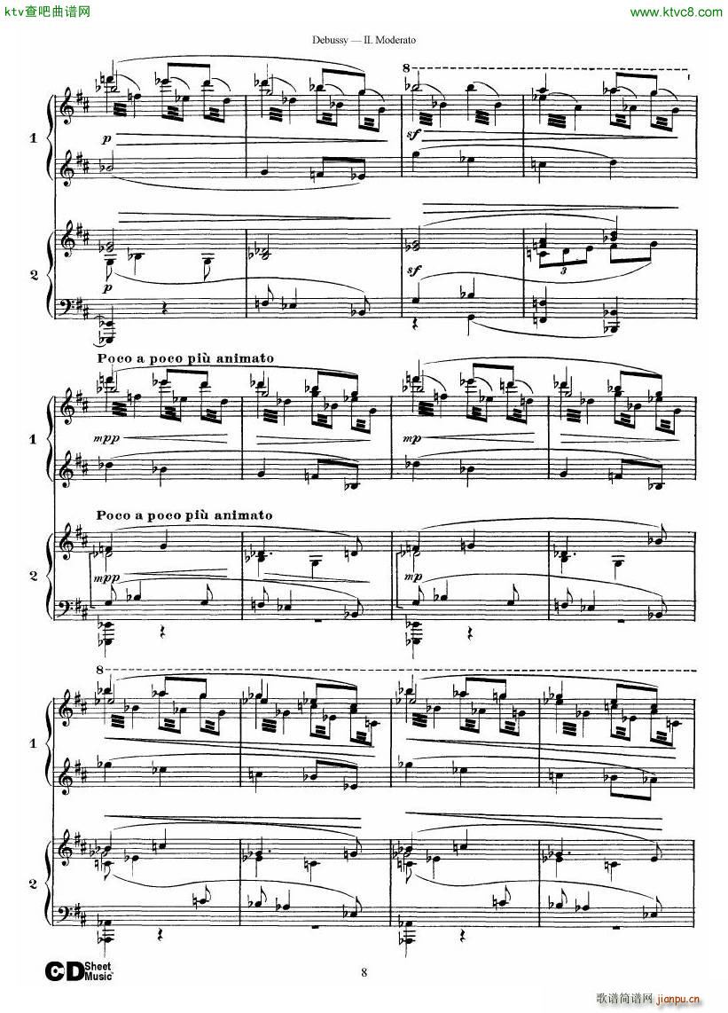 Debussy Printemps II(V)8