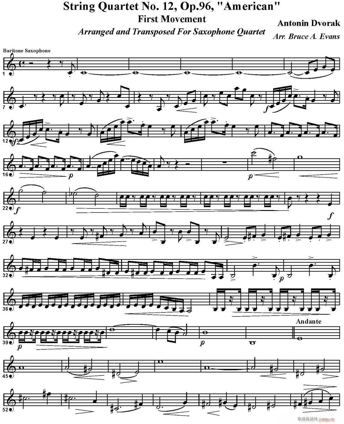 String Quartet No 12 Op 96  ϵ_˹(V)1