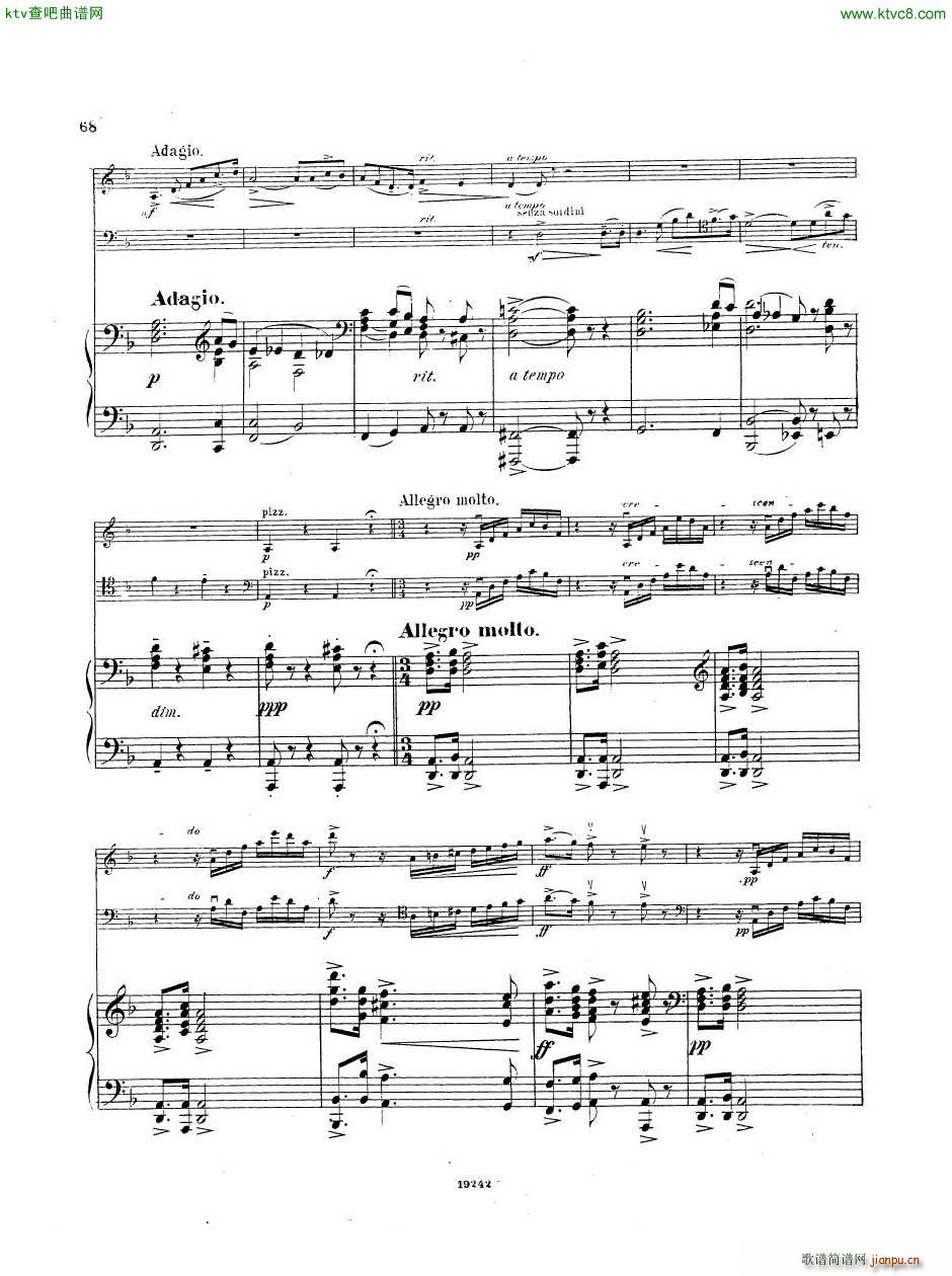 Arensky op 32 Piano Trio No 1 in D minor 1894 (V)18