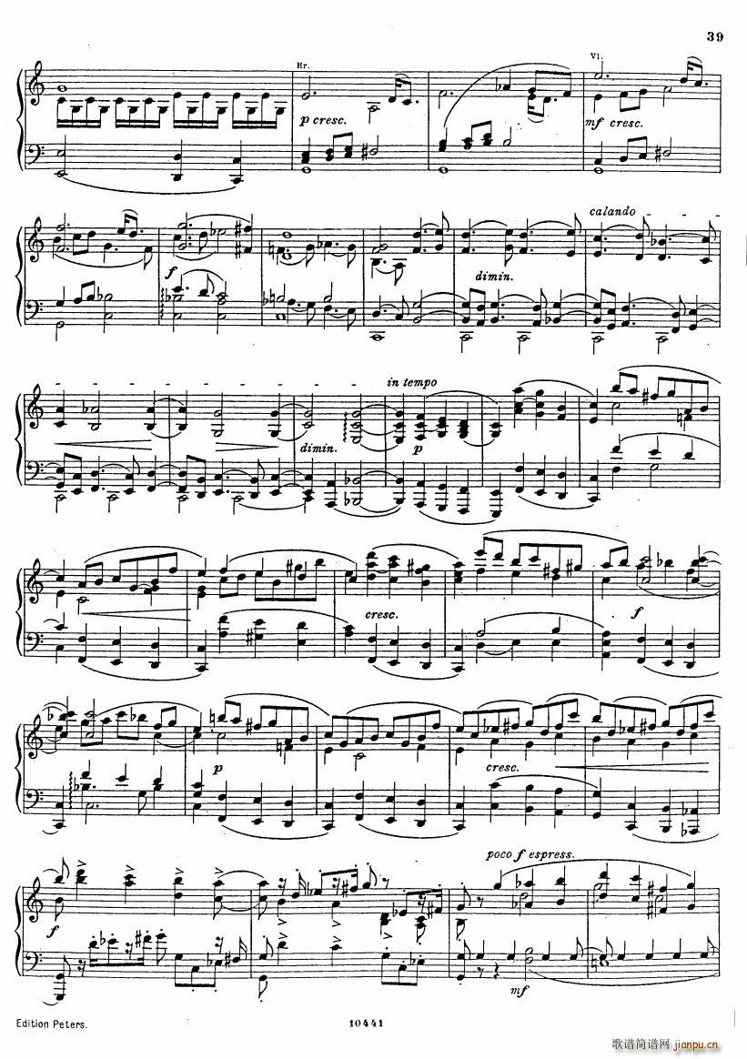 Brahms op 68 Singer Symphonie Nr 1(V)38