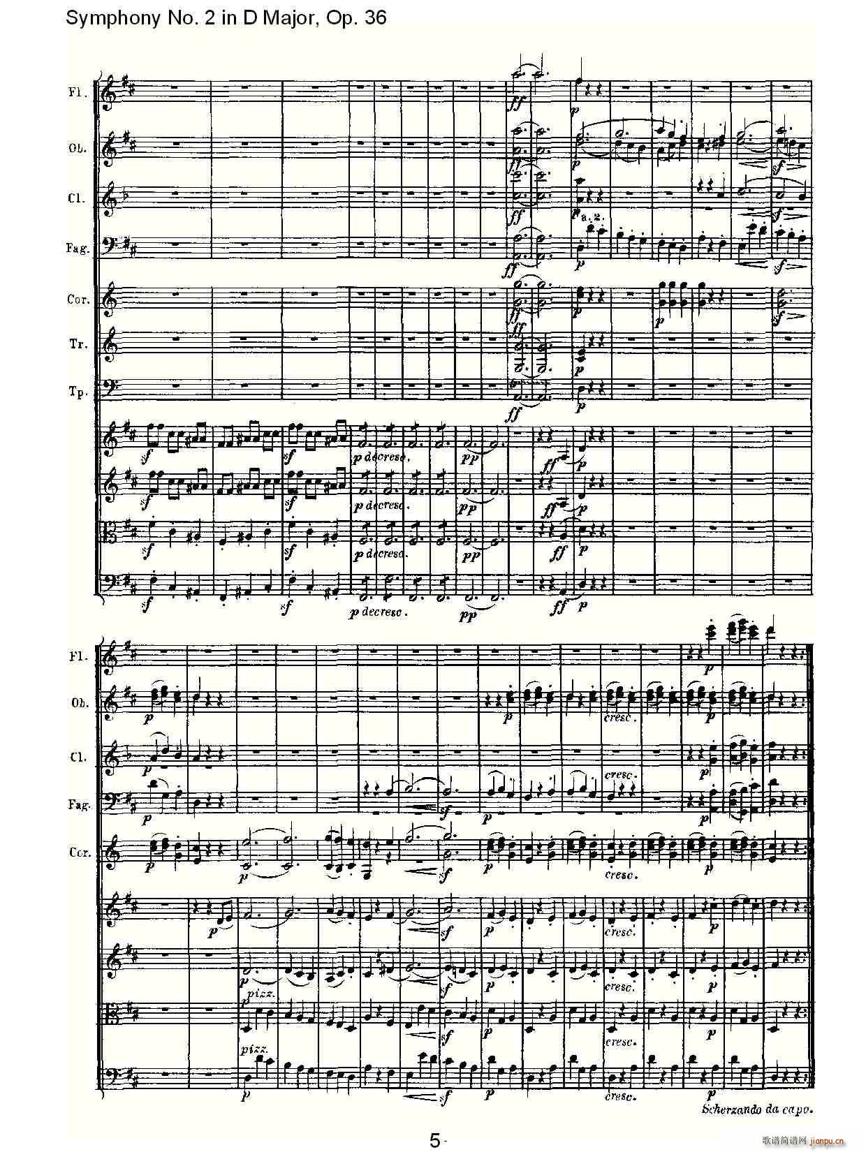 Symphony No. 2 in D Major, Op.36(ʮּ)5
