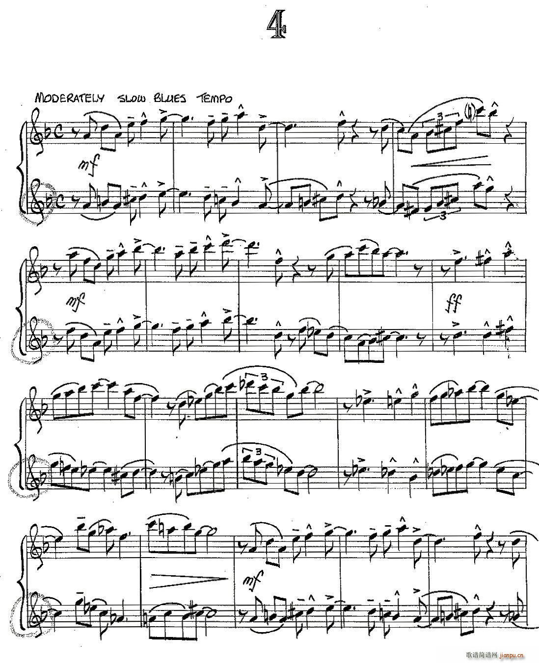 Jazz Conception For Saxophone Duets 4 (V)1