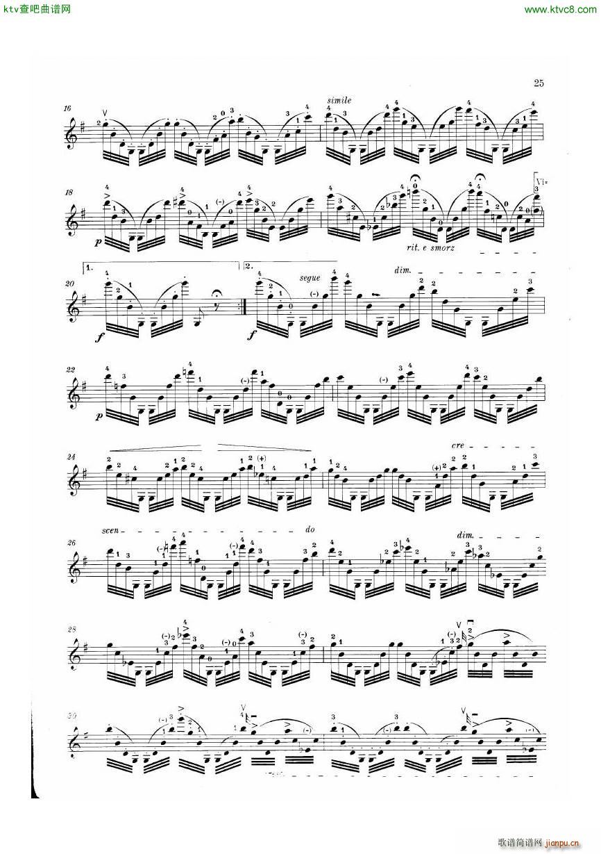 H W Ernst 6 Polyphonic Studies(V)24