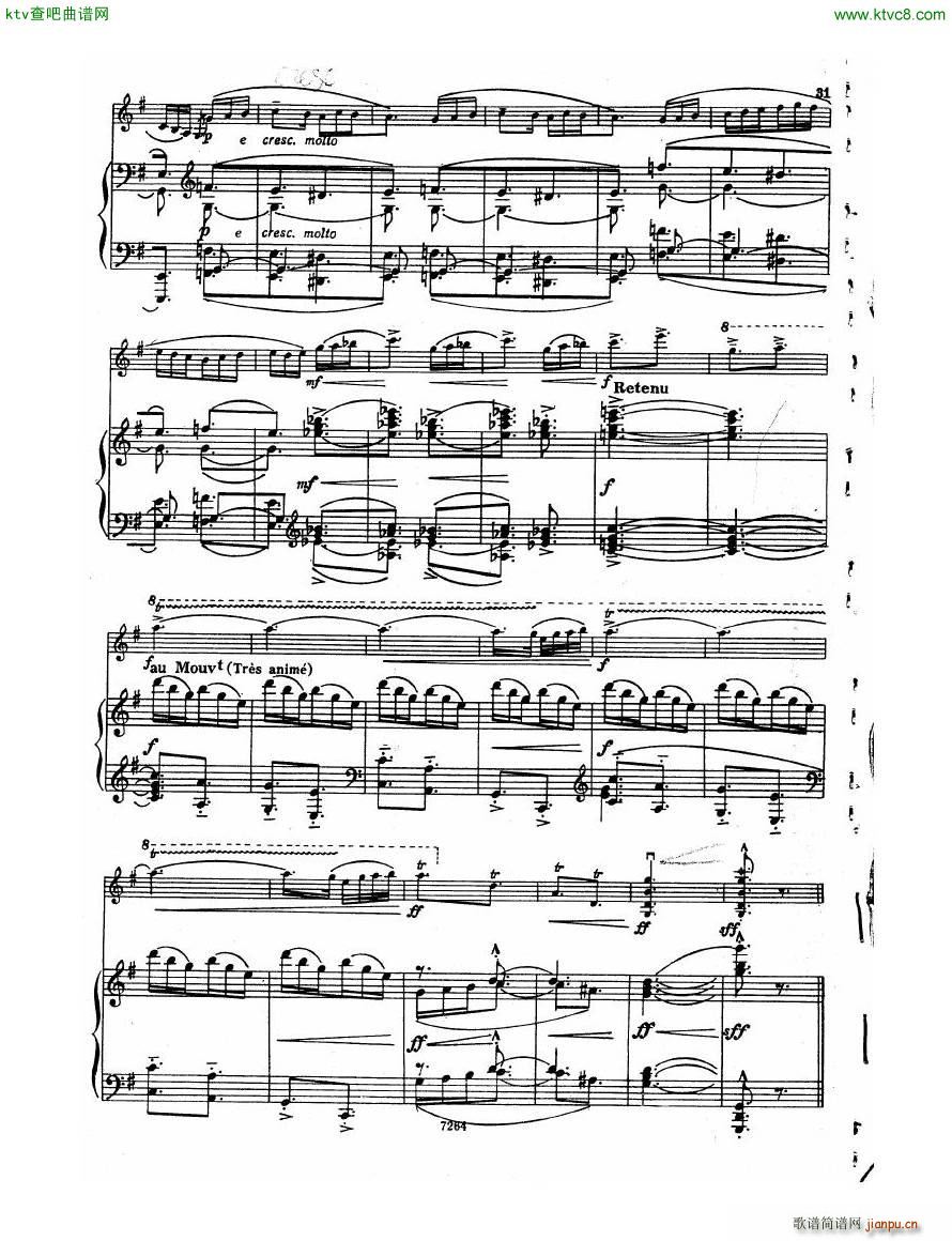 Debussy Violin Sonata Pn(V)30