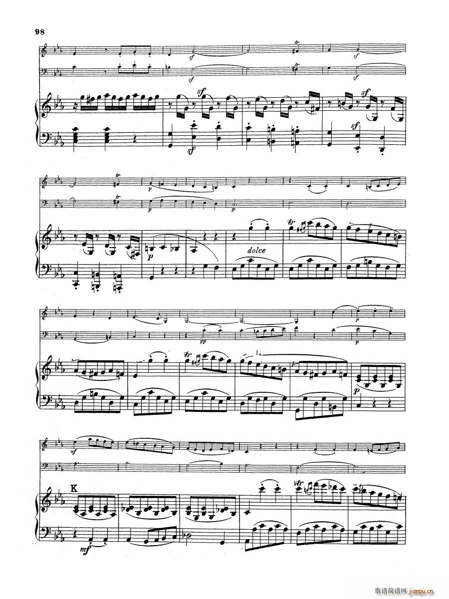 Beethoven op 1 no 3 Piano Trio(V)10