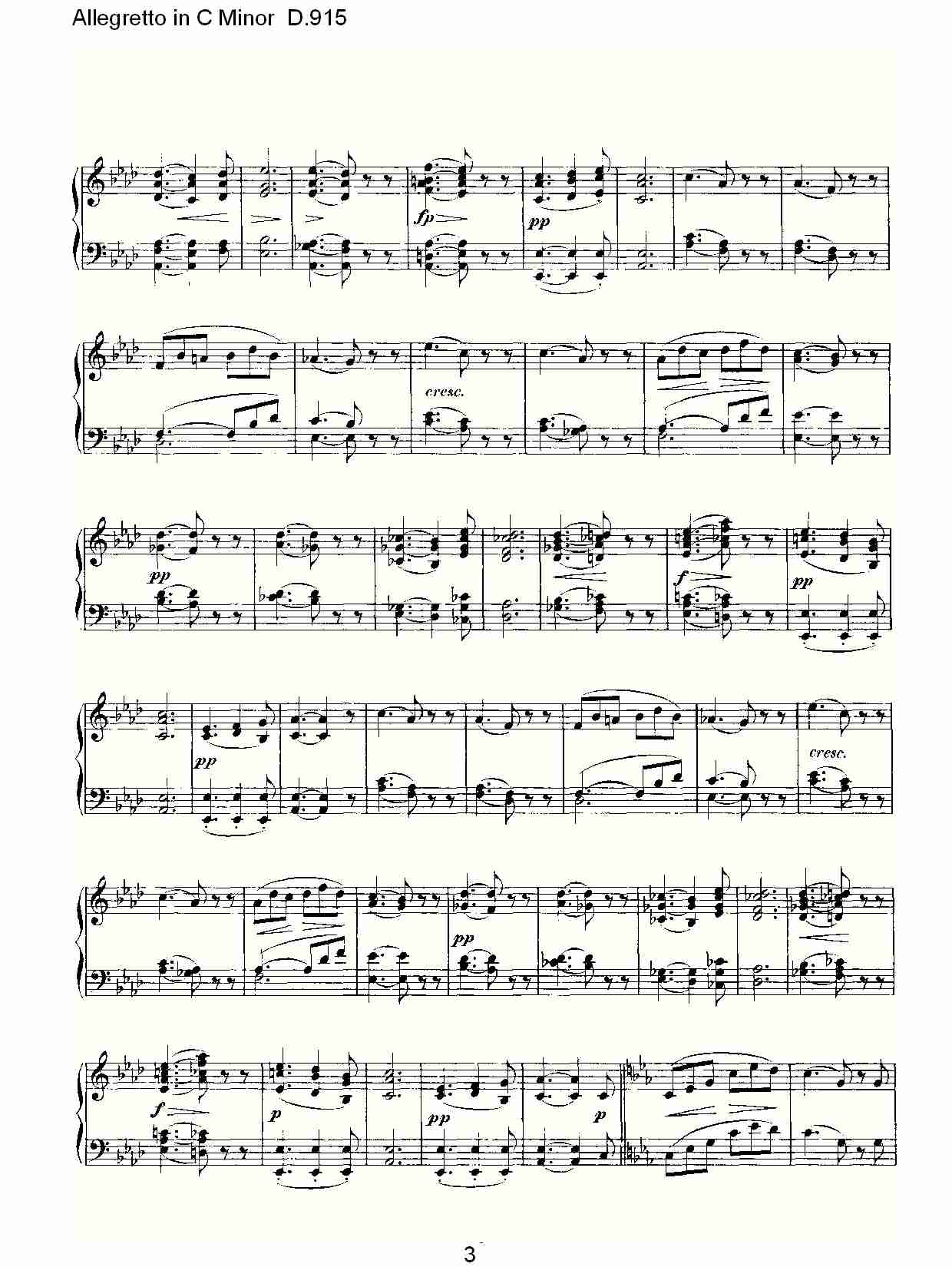 Allegretto(V)3