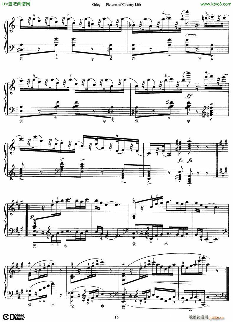Grieg Pictures Of COuntry Life(V)15