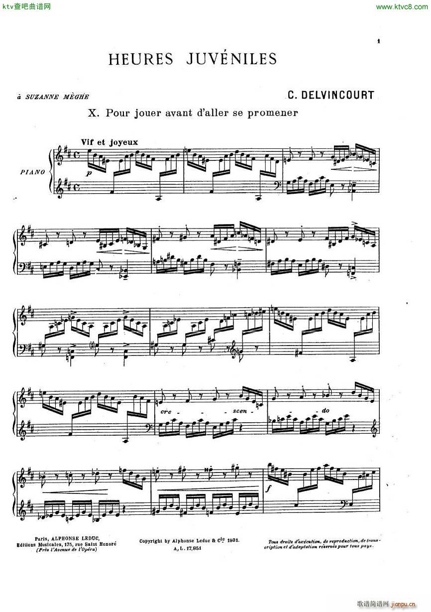 Delvincourt Heures juveniles No5 missing(V)19