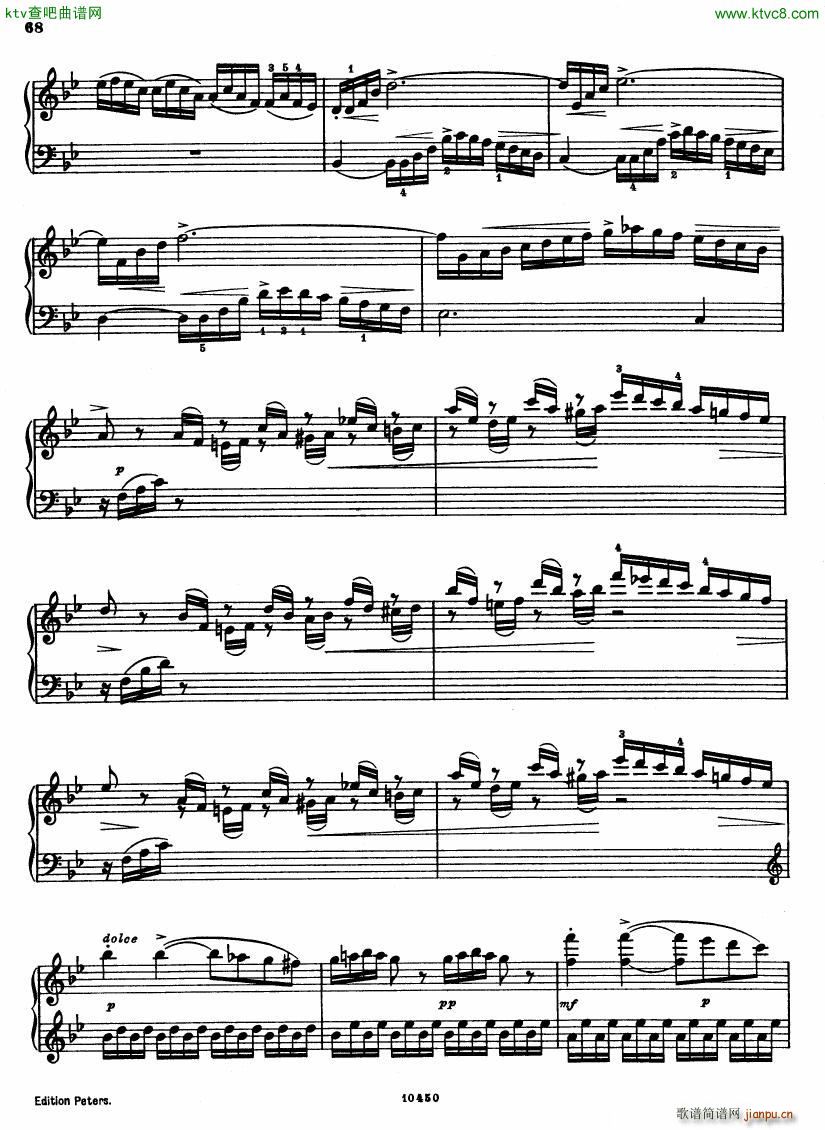 Bach JC op 17 no 6 Sonata(V)11