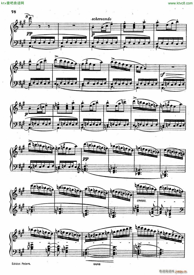 D Albert op 16 no 2 Scherzo(V)13
