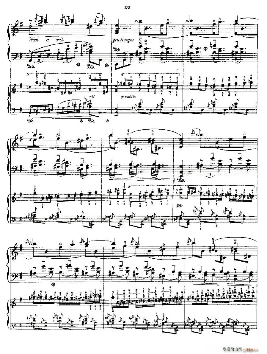 Ф (x) Fr Chopin Op 25 No5 1(V)11