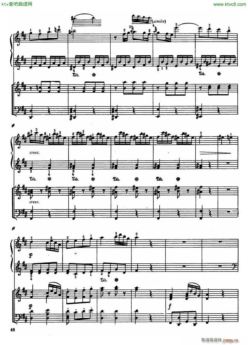 Haydn Piano Concerto in D Major 2pf(V)46