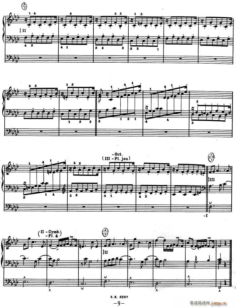 CHACONNE EN FA MINEUR(V)9