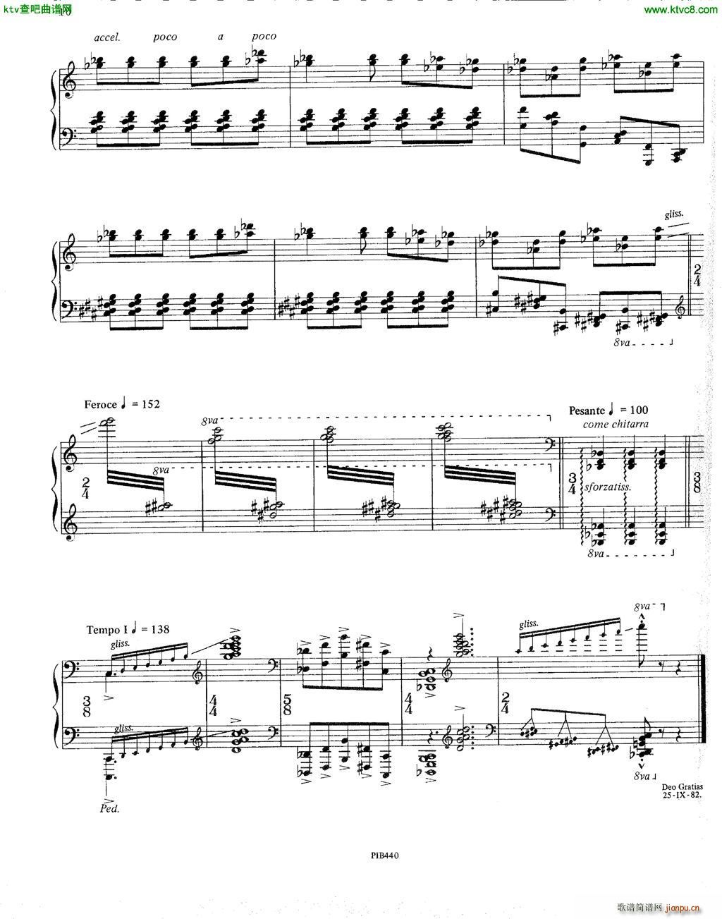 Ginastera Sonata No 3(V)8