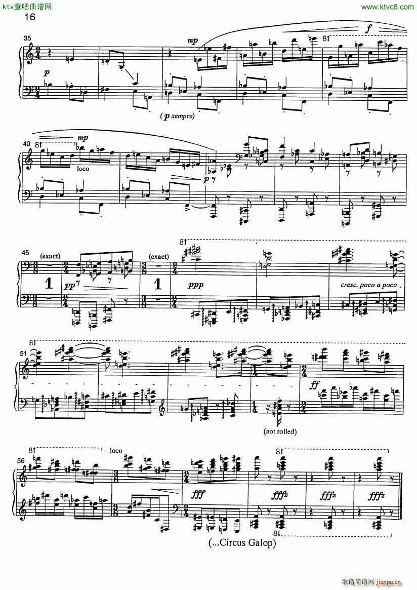 Bolcom 9 Bagatelles(V)17